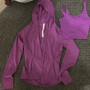Lululemon Purple Activewear Top